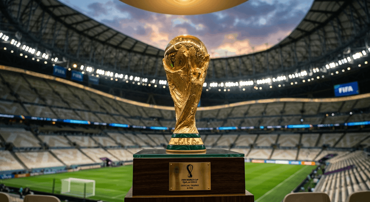 FIFA World Cup Trophy made of 18-carat gold